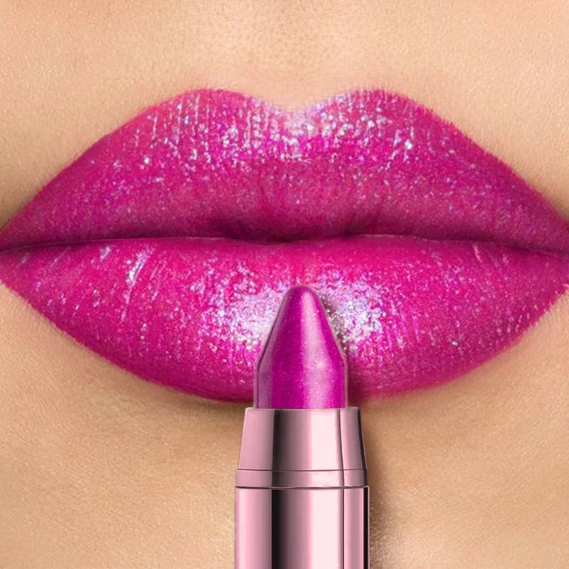 Shimmer Metallic Velvet Glow Lip Crayon