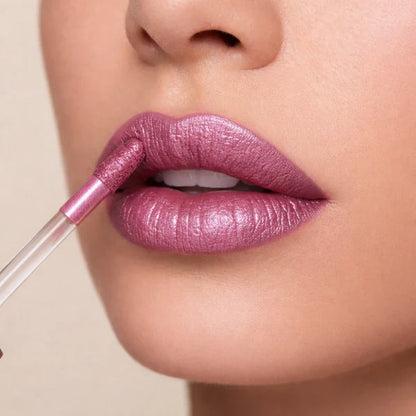 Metallic Shimmer Waterproof Liquid Lipstick